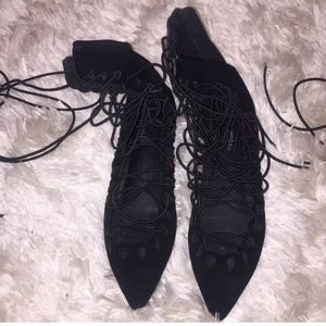 Black brand new Jeffrey Campbell flats
